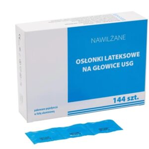 Osłonki do głowic USG 144szt nawilżone